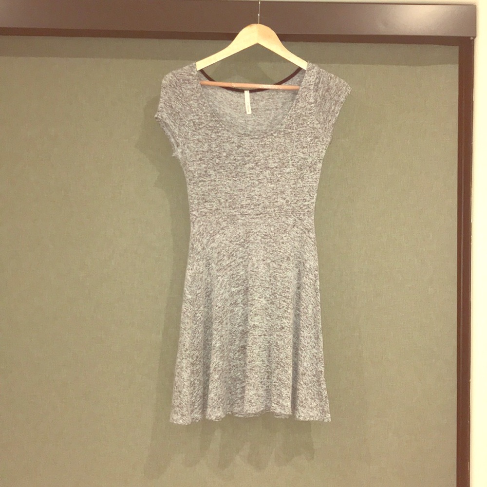 Grey tight dress